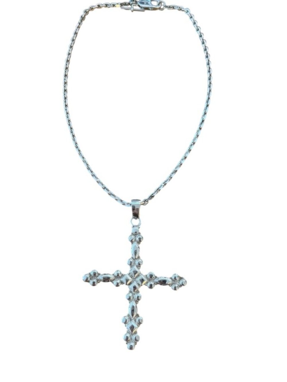 MARTINE ALI  cross-pendant chain necklace
